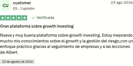 Opinión verificada de un cliente de Market Radar