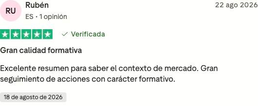 Opinión verificada de Rubén